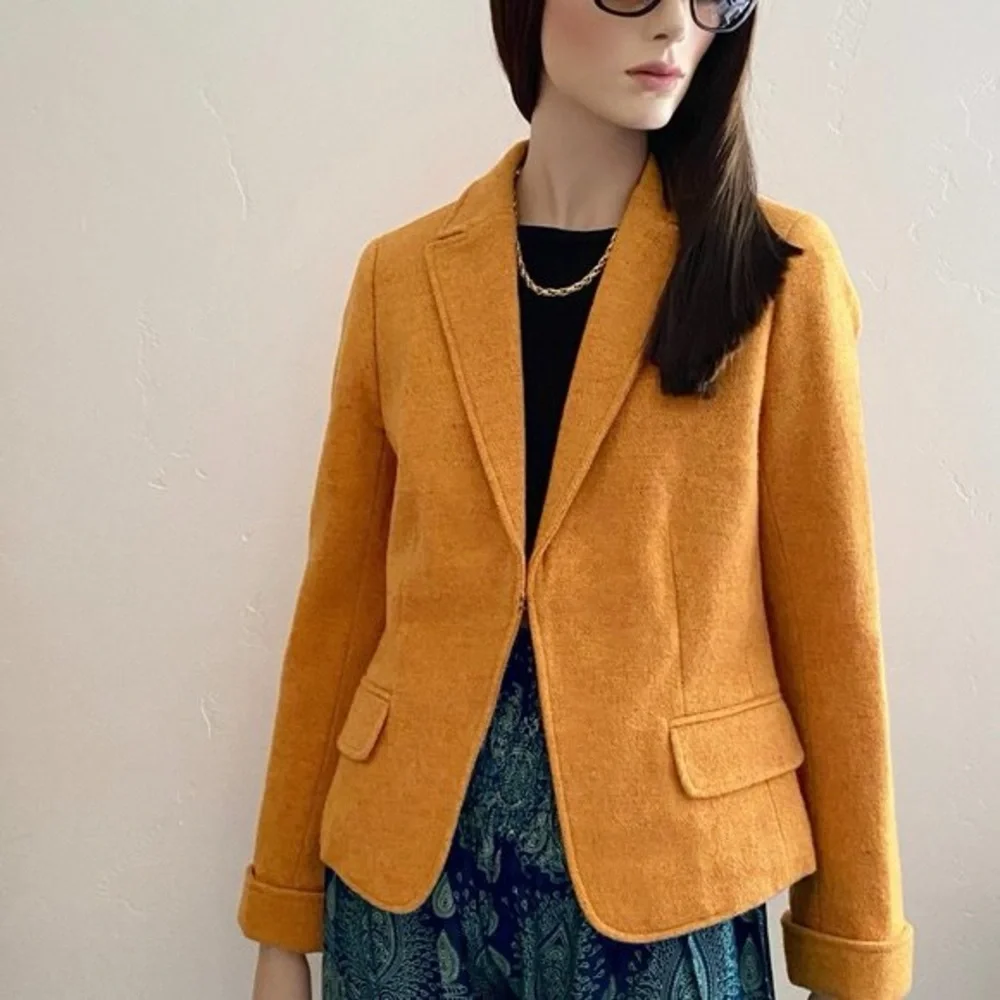Vintage J Crew 100% Wool Blazer